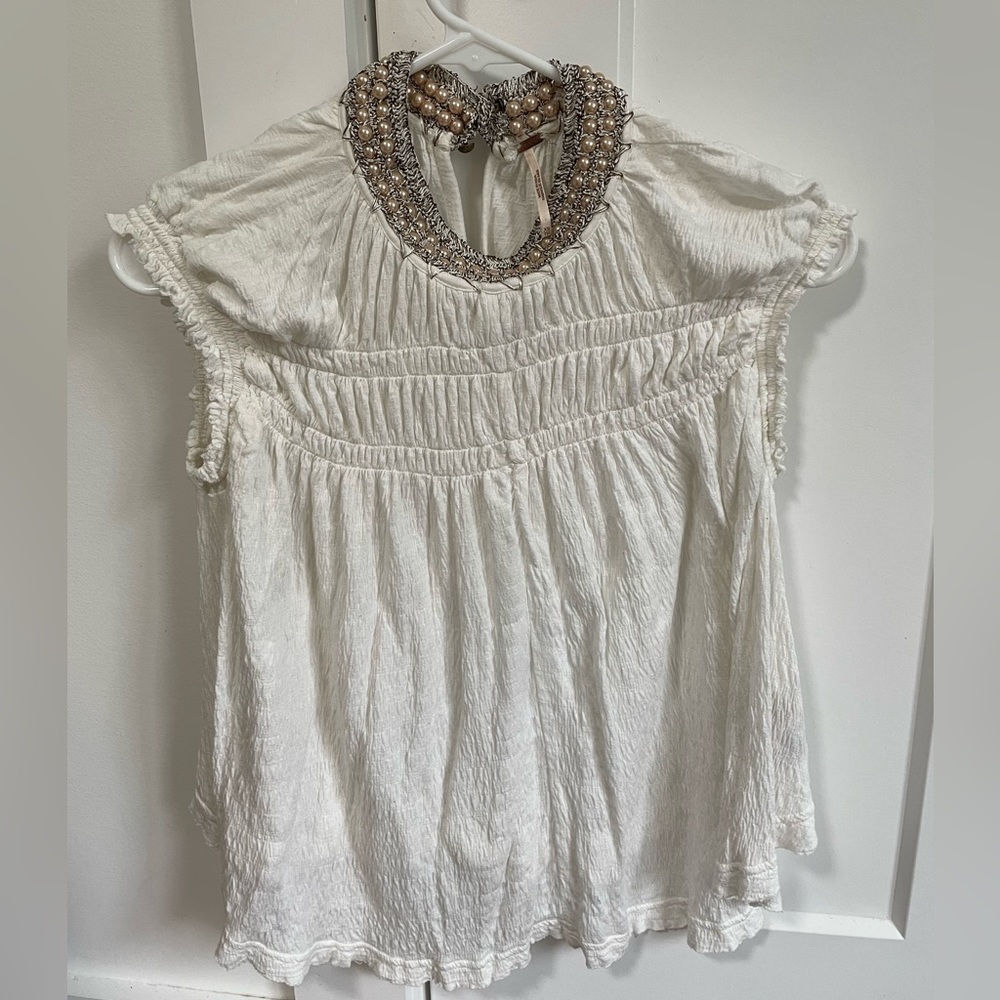 Free People Babydoll Shirt